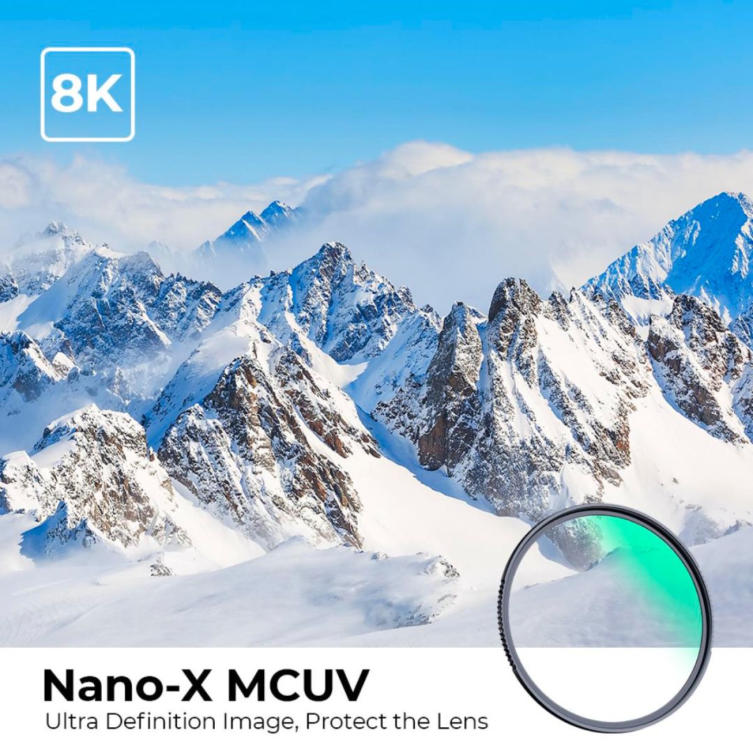 K&F Concept 49mm MCUV Filter Multi-Layer Coatings HD/Hydrophobic/Scratch Resistant/Ultra-Slim Nano-X Series KF01.983 - 2